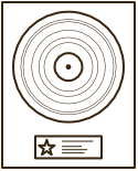 Icon Schallplatte
